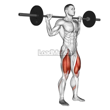Barbell Rear Lunge