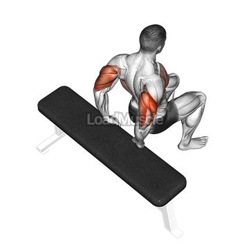 Bench Dip (knees bent)