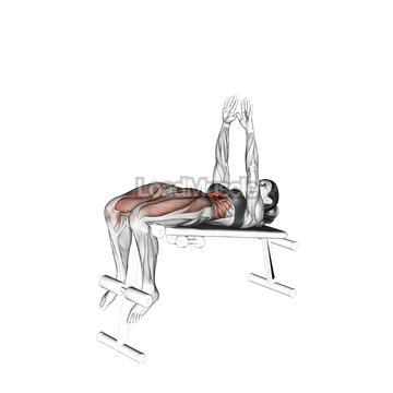 Decline Sit up (arms straight)