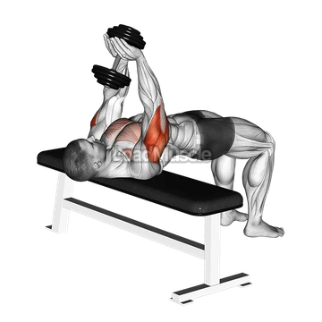 Dumbbell Close grip Press