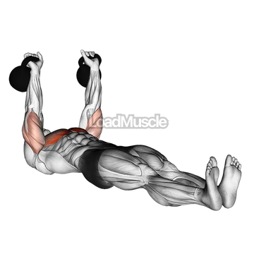 Kettlebell Alternating Press on Floor