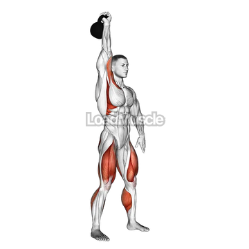 Kettlebell One Arm Jerk