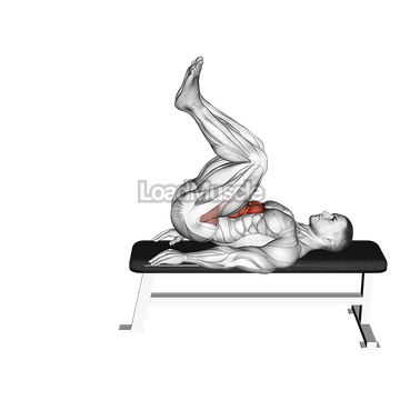 Leg Pull In Flat Bench