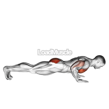 Outside Leg Kick Push Up