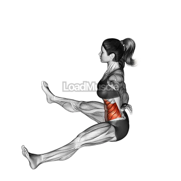 Seated Twist (straight arm)