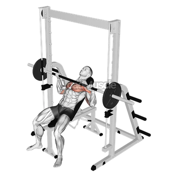 Smith Incline Bench Press