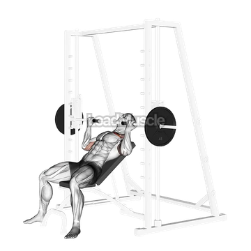 Smith Incline Reverse grip Press