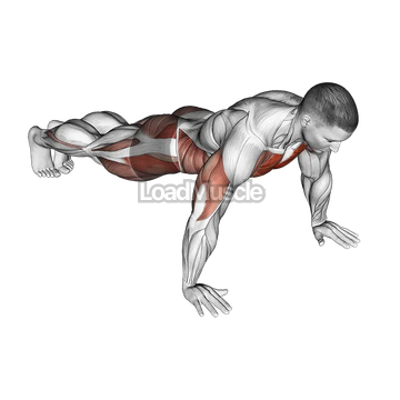 Spider Crawl Push up