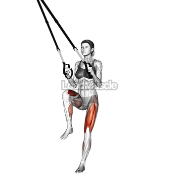 Suspender Lunge Back Crossover