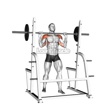 Barbell Standing Military Press