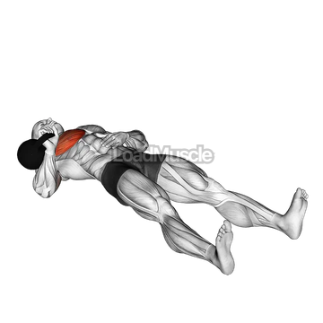 Kettlebell One Arm Floor Press