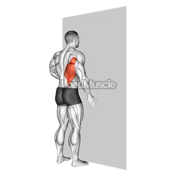 One Arm Against Wall