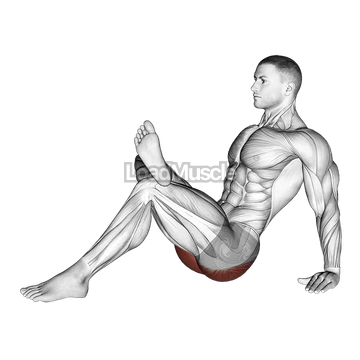 Seated Glute Stretch