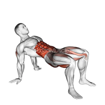 Crab Twist Toe Touch