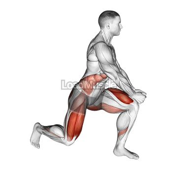 Crossover Reverse Lunge