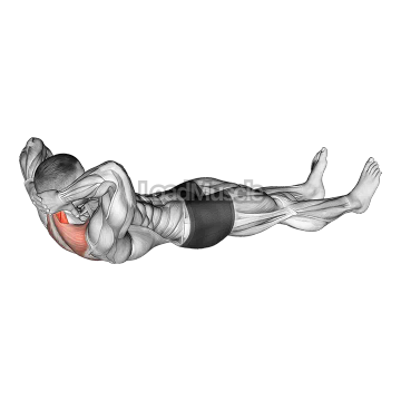 Lying Neck Extensor Stretch