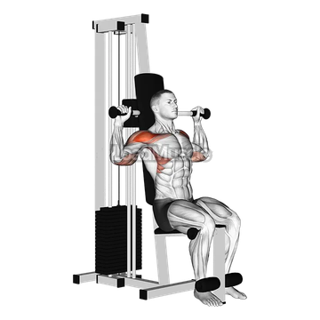 Lever Cable Shoulder Press