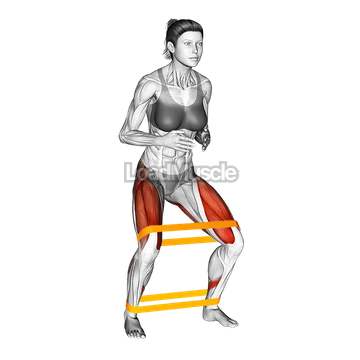 Resistance Band Side Walk