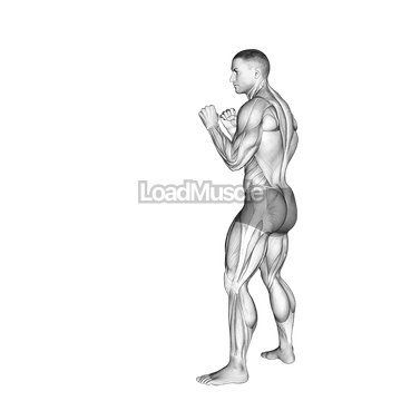 Side Kick. Kickboxing