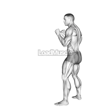 Spin Back Kick. Kickboxing