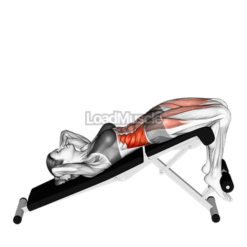 Decline Twisting Sit up