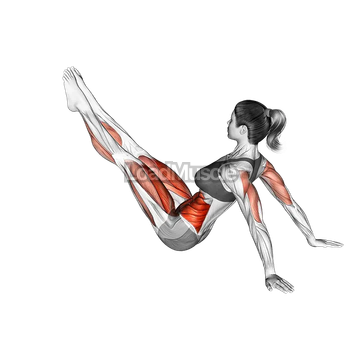 Hip Twist Supported Arms