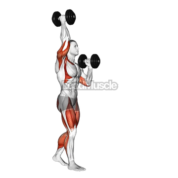 Dumbbell High Low Carry