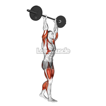 Barbell Overhead Carry