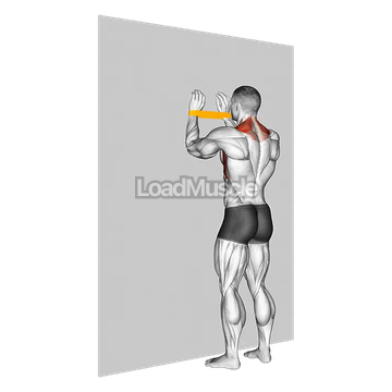 Resistance Band Spider Crawls