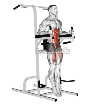 Captains Chair Straight Leg Raise