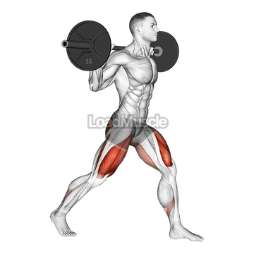 Barbell Split Squat