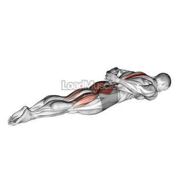 Prone Cobra Hands Interlocked