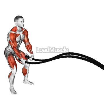 Battling Ropes Inside Circle