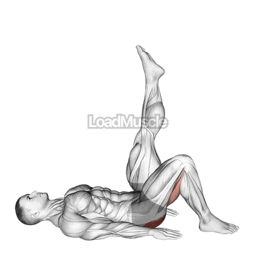 Single Leg Hip Bridge (straight leg)