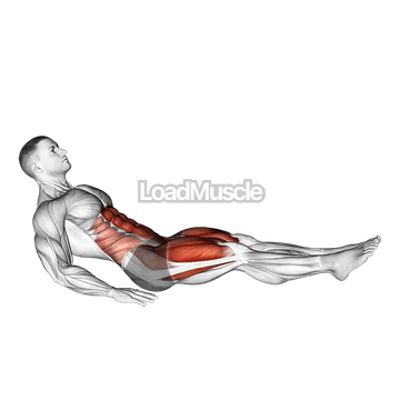 Seated In Out Leg Raise on Floor