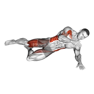 Side Bridge with Arm Leg Swing