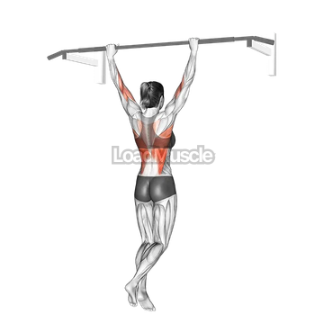 Wide Grip Pull-Up