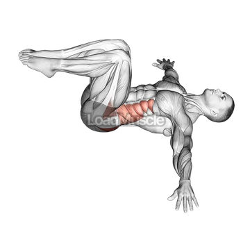 Bent knee Lying Twist