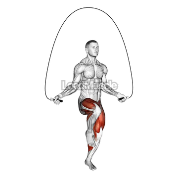 High Knee Jump Rope