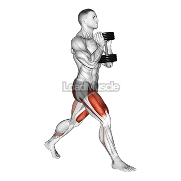 Dumbbell Goblet Split Squat