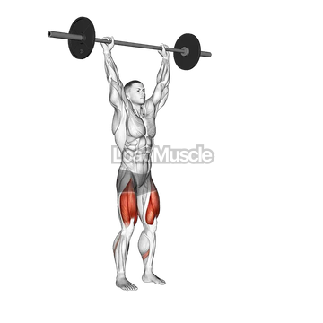 Barbell Overhead Lunge