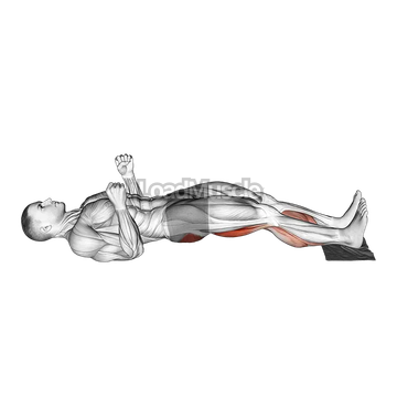 Sliding Leg Curl on Floor with Towel