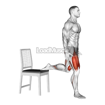 Bulgarian Split Squat with Chair