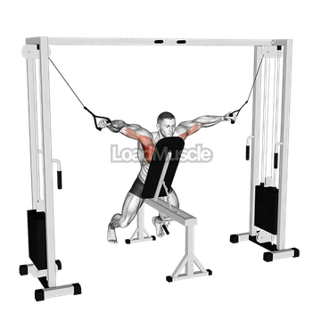 Cable Fly with Chest Supported