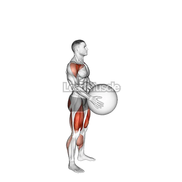 Medicine Ball Squat Jump