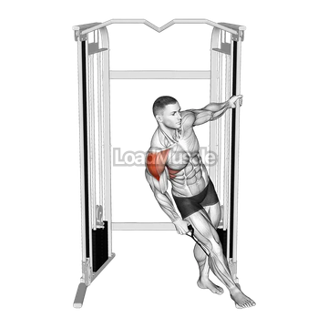 Cable Leaning Lateral Raise