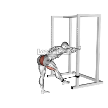 Band Bent over Hip Extension