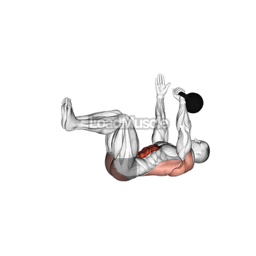 Kettlebell Dead Bug