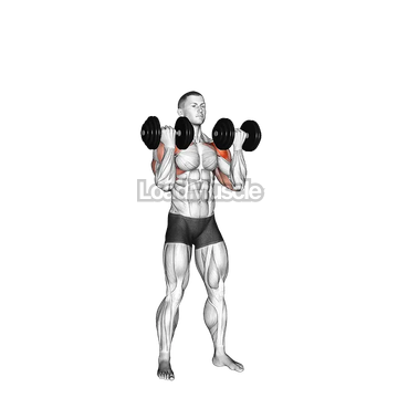 Dumbbell Standing Arnold Press