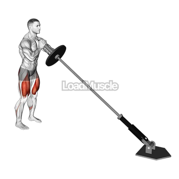 Landmine Front Squat